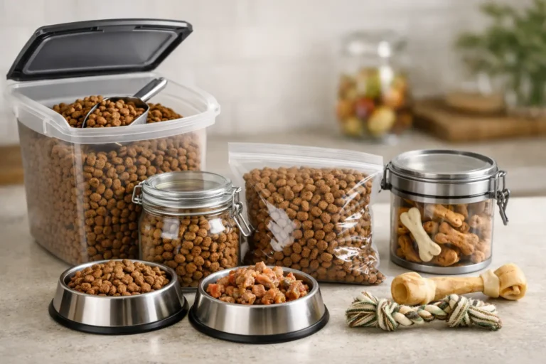 How to Store Dog Food for Fresh, Safe Meals
