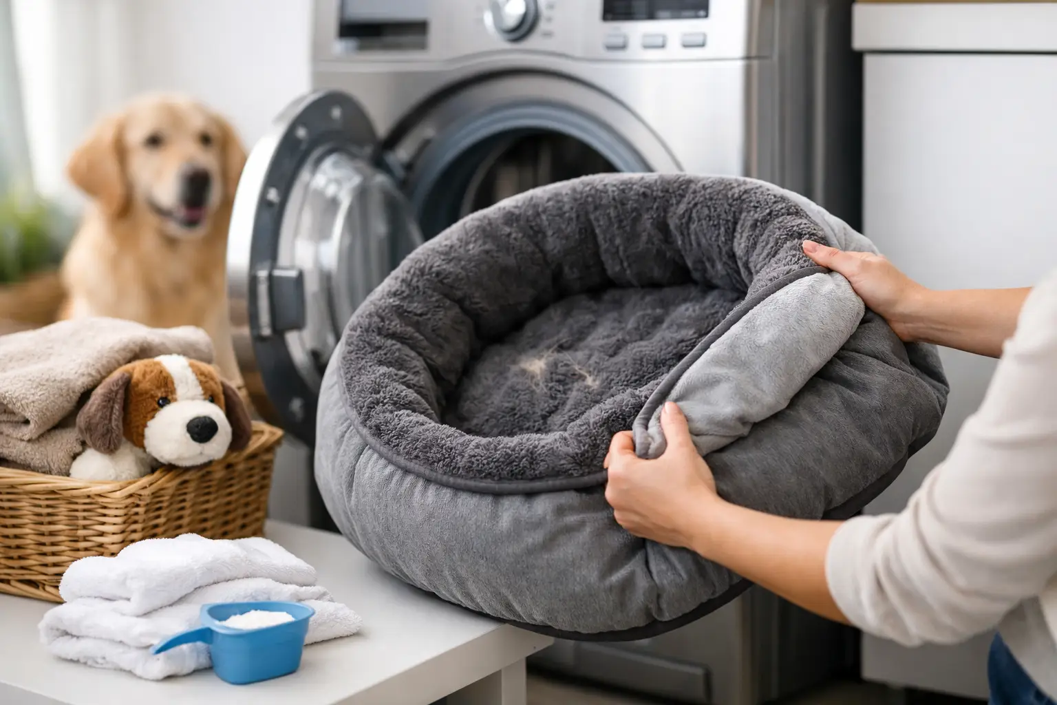 How to Wash Pet Bed the Right Way