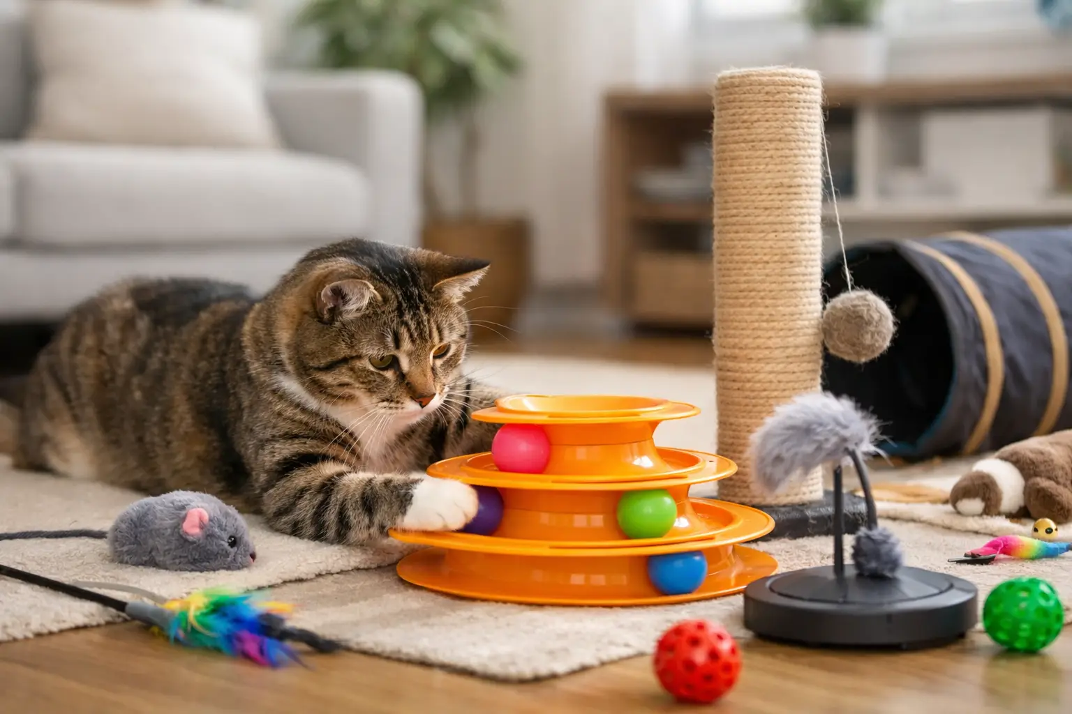 What Toys Do Indoor Cats Need for Happy Play?