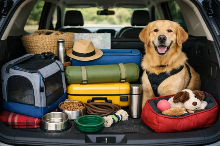 Road Trip Pet Packing List for Happy Travels