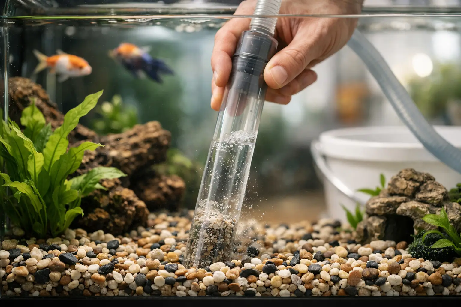 Aquarium Gravel Cleaning Made Easy at Home