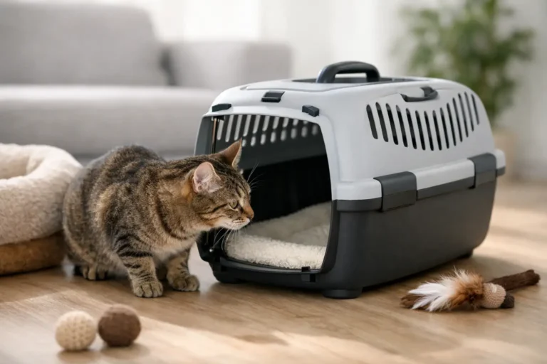 How to Introduce a Cat Carrier Without Stress
